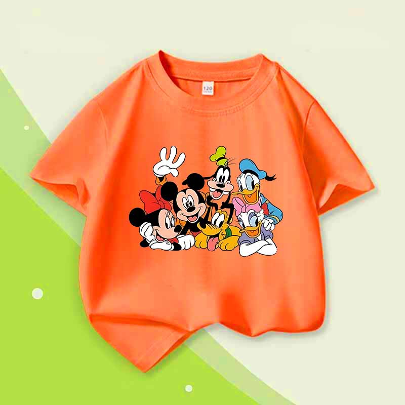 Summer children's T-shirt cute cartoon print
