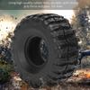 4Pcs Remote Control Rubber Tires Tyres Replacement for SCX10/TRX4/TRX6 1/10 RC Crawler