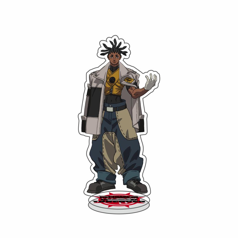 Anime FigureGachiakuta Acrylic Stand Model Plate Keychain Rudo Enjin Zanka Riyo Jabber Desk Decor Collection Cosplay Fans Gifts