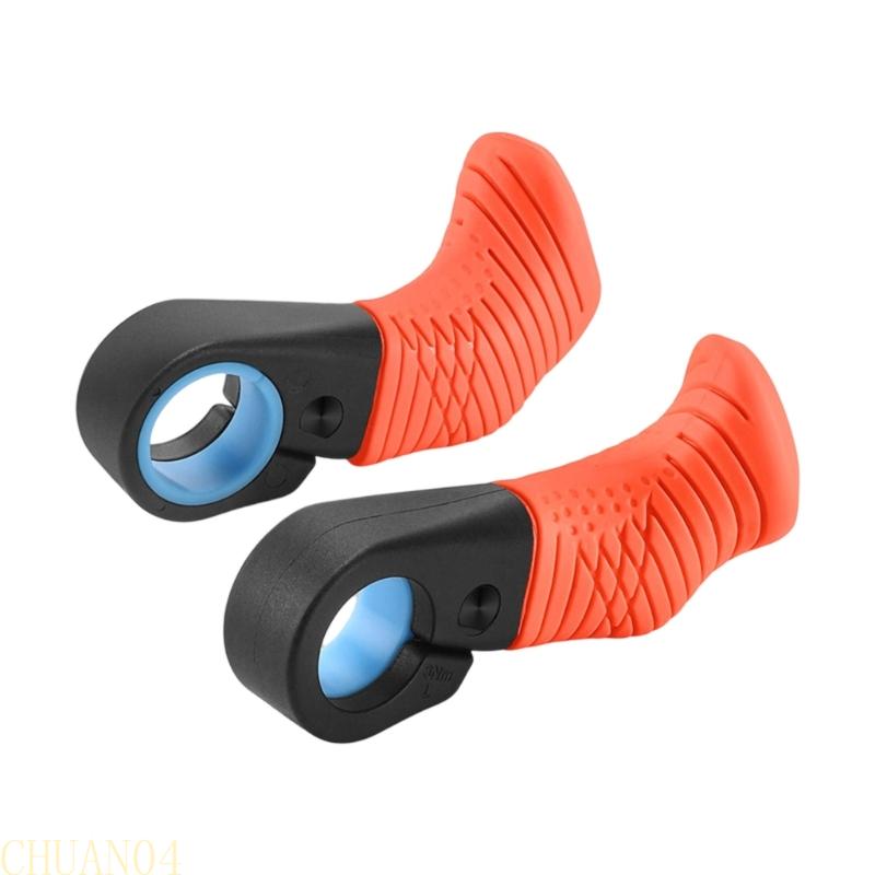 A1A2 Comfortable Bicycles Handlebars End Ergonomically Cycling Thumb Grips Universal Bike Handle Accessorie