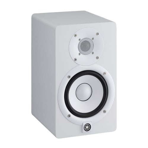 Yamaha HS Series Active Studio Monitor Speaker, White, HS5W (1 unit)