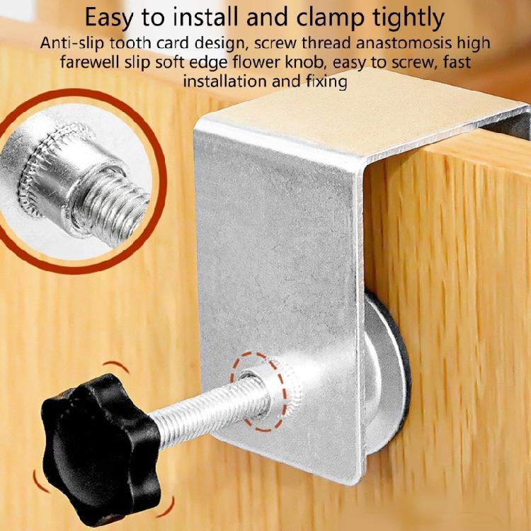 Drawer Front Installation Helper Woodworking Clamps for Attaching Drawer Panels