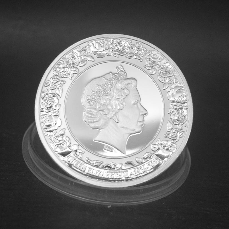 Königin Elisabeth II., Gedenkmedaillen, Gold- und Silbergeschenke, Handarbeiten, Gedenkmünzen, Weihnachtsgeschenk, Nikolausgeschenke