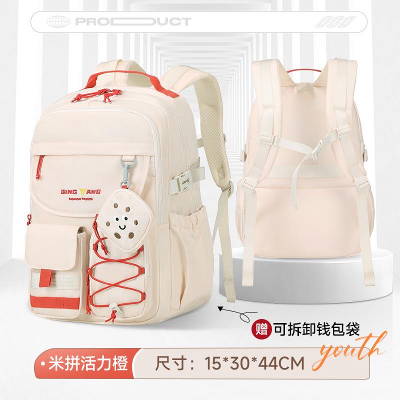 New Children School Bag Boy's Cartoon Backpack Primary Schoolbag Student's Backpack 1-6 Grades Boys Girls Spine Relief Backpack