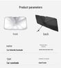 Car Windshield Sunshade Umbrella for Heat Insulation and Sun Protection