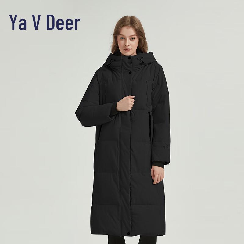 Yalu RS Women's Winter Long Hooded Down Jacket