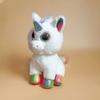 Unicorn Plush Toy Doll, Cartoon Stuffed Animal Soft Plush Unicorn, Cute Soothing Rag Doll Birthday Gift for Girls