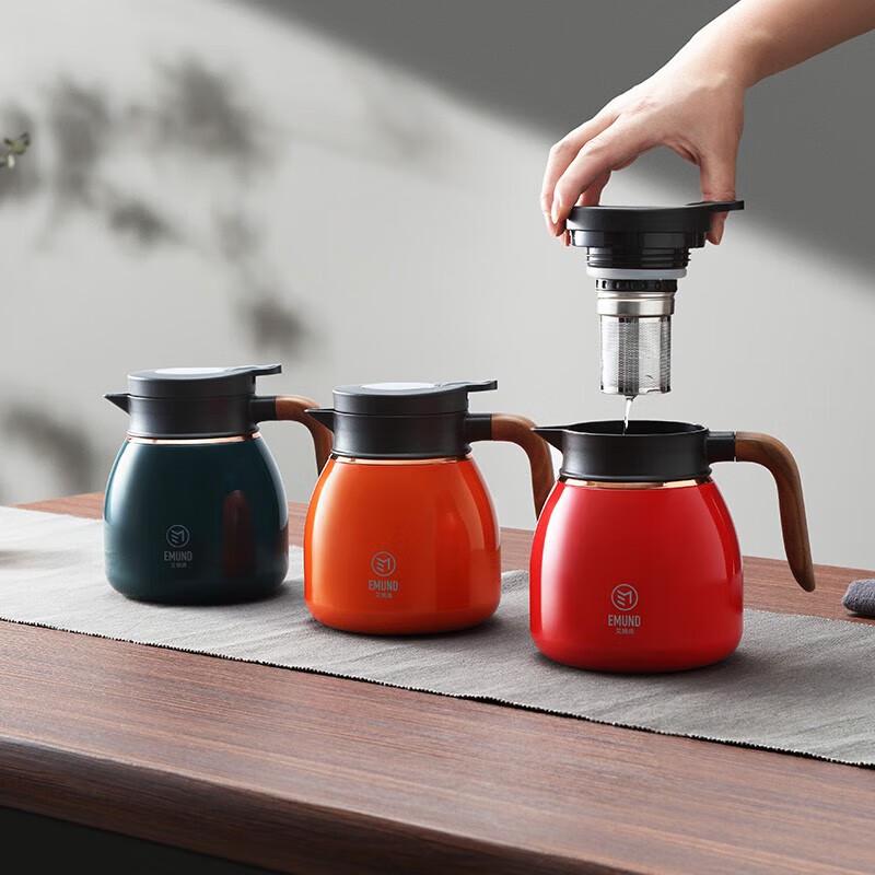 EMUND Lite Smart Temperature Display Insulated Tea Pot