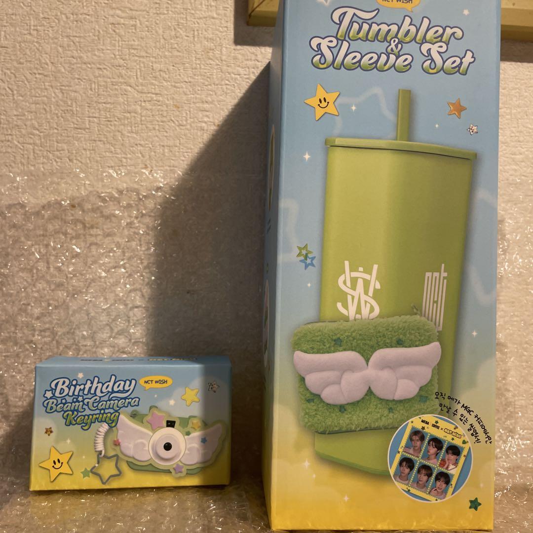 

[Б/У] NCT WISH MEGA MGC Коллаборационный набор тамблеров Корея Эксклюзив