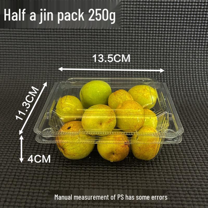 Lantuan Disposable Transparent Fruit & Vegetable Containers