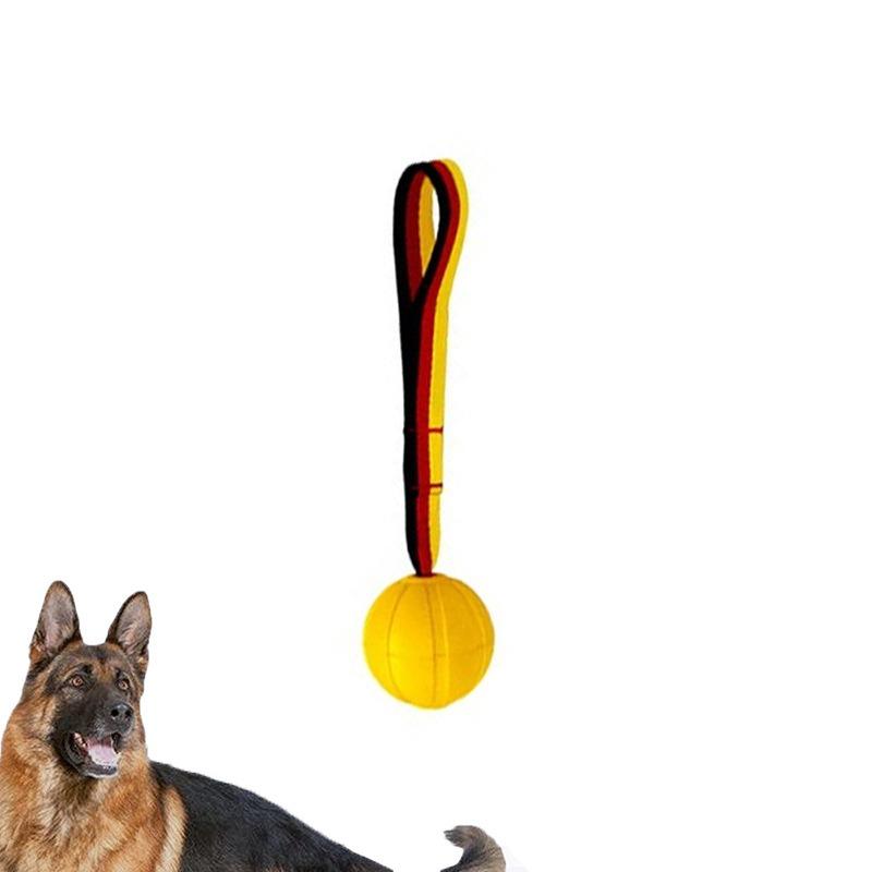 Neue Trainingsutensilien Reizangel Beißtuch Beißball Interaktive Hundetrainingsutensilien für den Außenbereich Beißrute Hundetrainingswerkzeuge