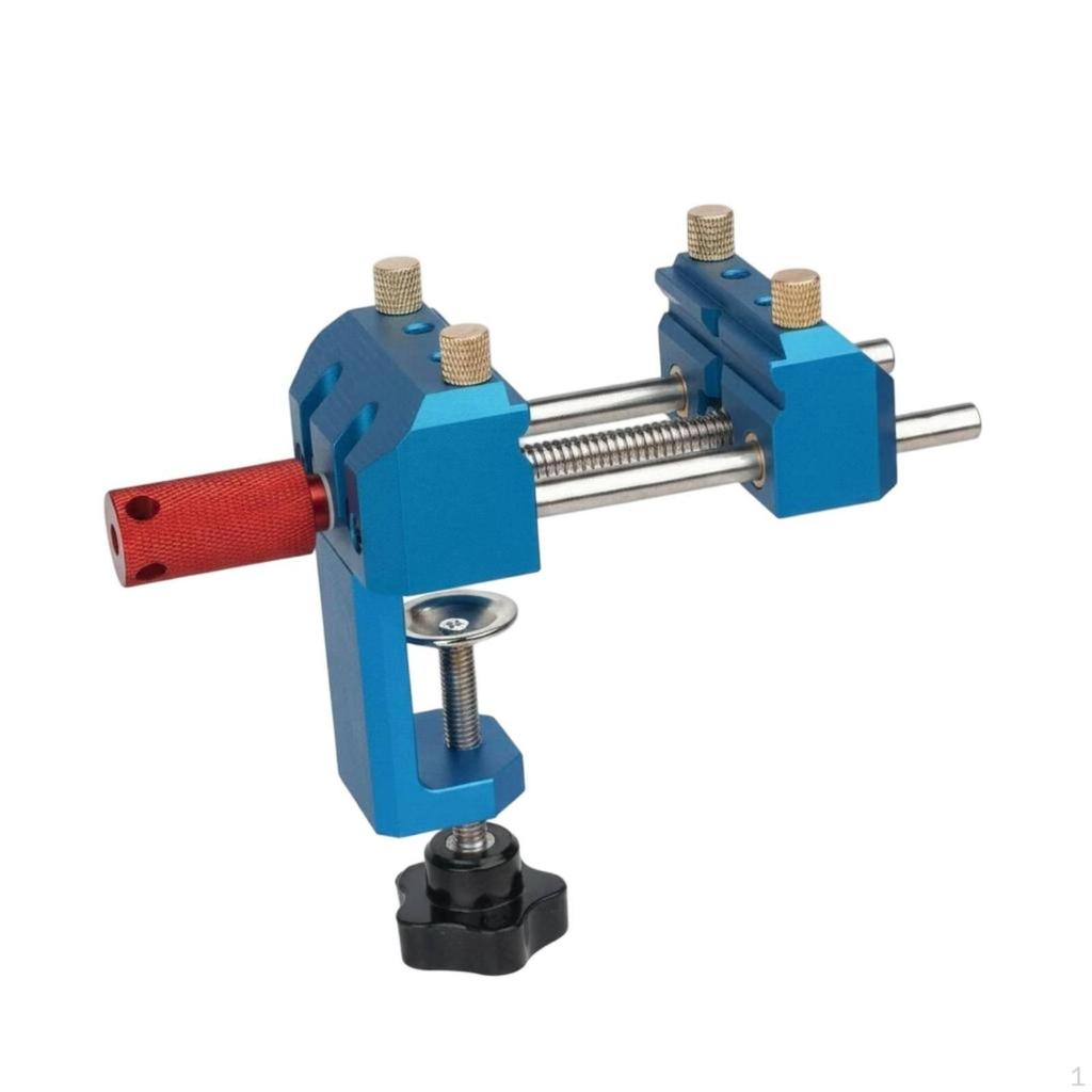 Aluminum Bench Vise MultiFunction Mini Table Compact Vice for Desktop, Workbench,