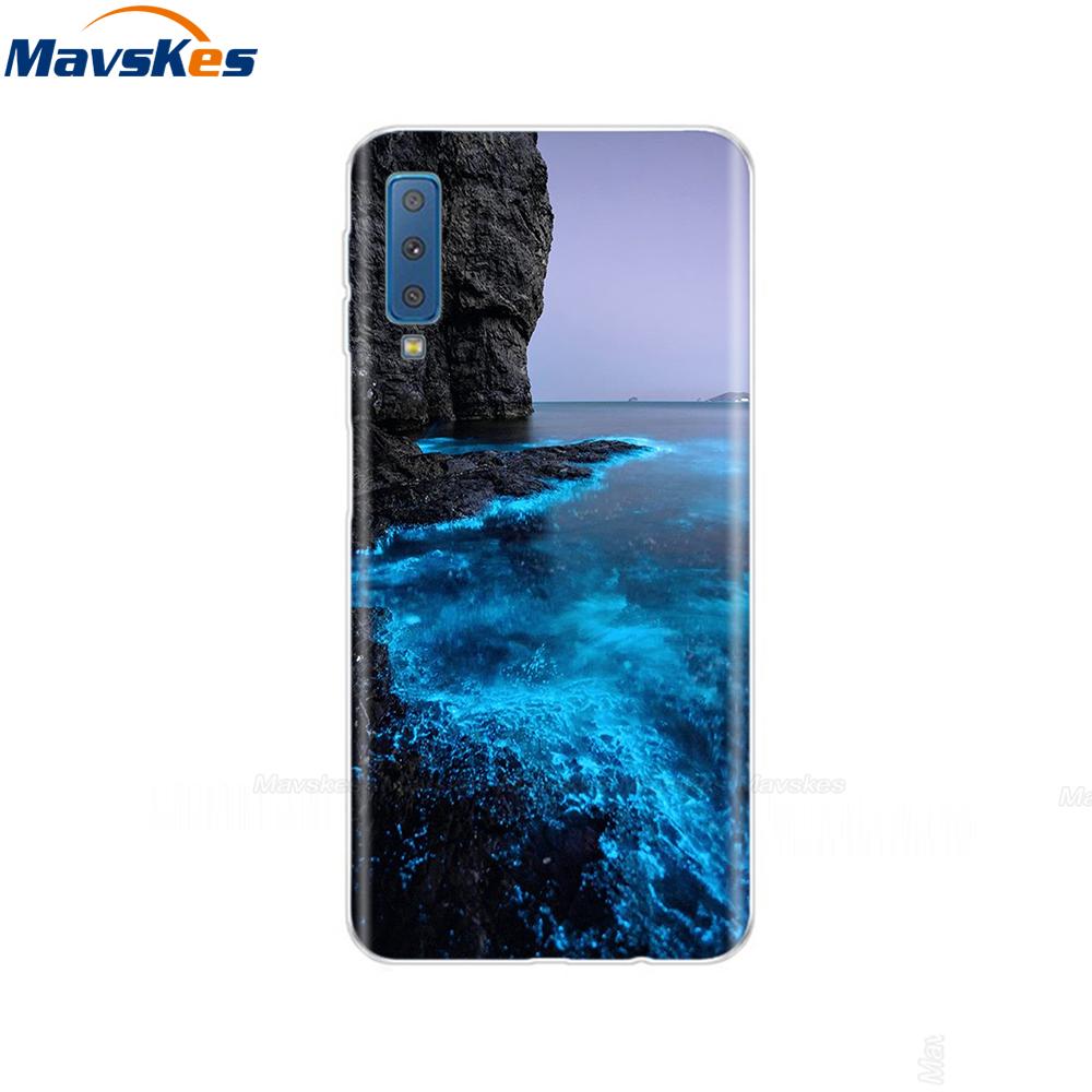 Silicone Cover For Samsung Galaxy A7 2018 Case A750 A750F Case 6.0' TPU Phone case For Samsung A 7 2018 750 750F Fundas Coque