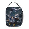 Pokemon Insulated Lunch Bag Insulation Bento Pack Rice Bag Eevee Eeveelution Bolsa Student Bento Lunch Handbag Insulation