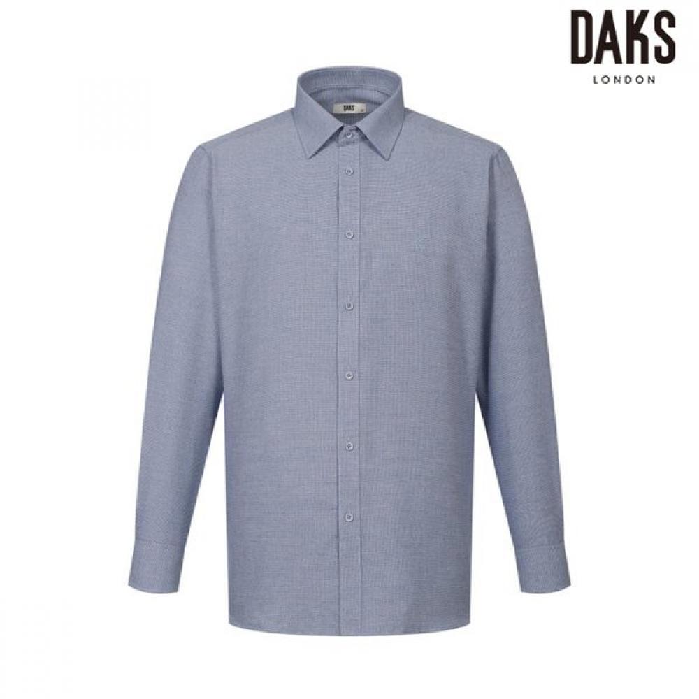 

DakS Men S eaSy Care Micro Pattern Regular Fit dreSS Shirt dmp1Shdl124b1 Blue/95