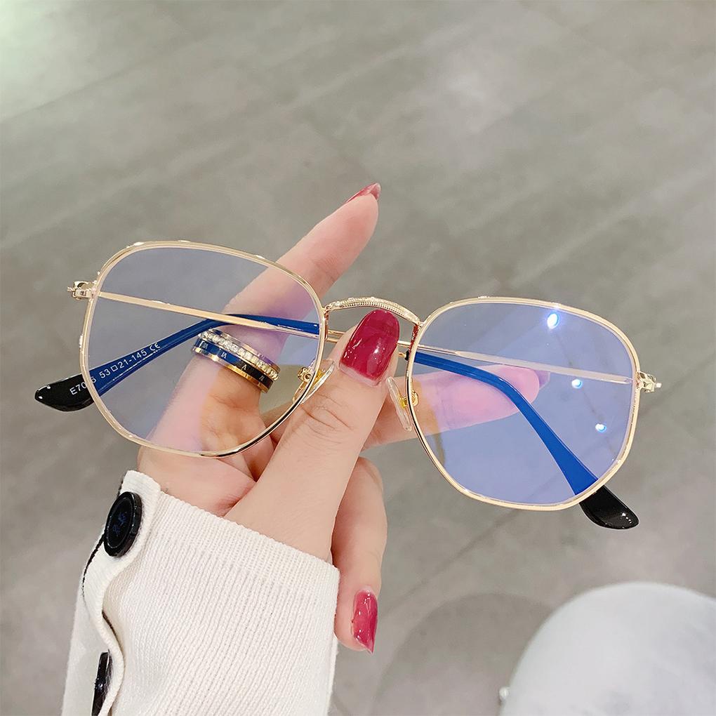 Lightweight Frame UV Protection Hexagonal Sunglasses For Fashionable Men