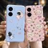 For Cover Honor 90 Lite Phone Case CRT-NX1 Fashion Butterfly Cartoon Slim TPU Soft Silicone Back Cover For Honor 90Lite 5G Funda