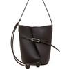 Fashion Top Layer Cowhide Bucket Bag Niche Design Sense Simple Commuting Large Capacity Versatile Shoulder Bag Genuine Leather Women's Bag