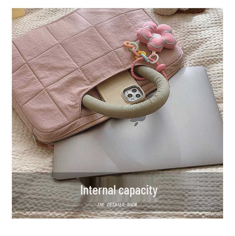14-inch Cute & Versatile Large-Capacity Handheld Laptop Bag
