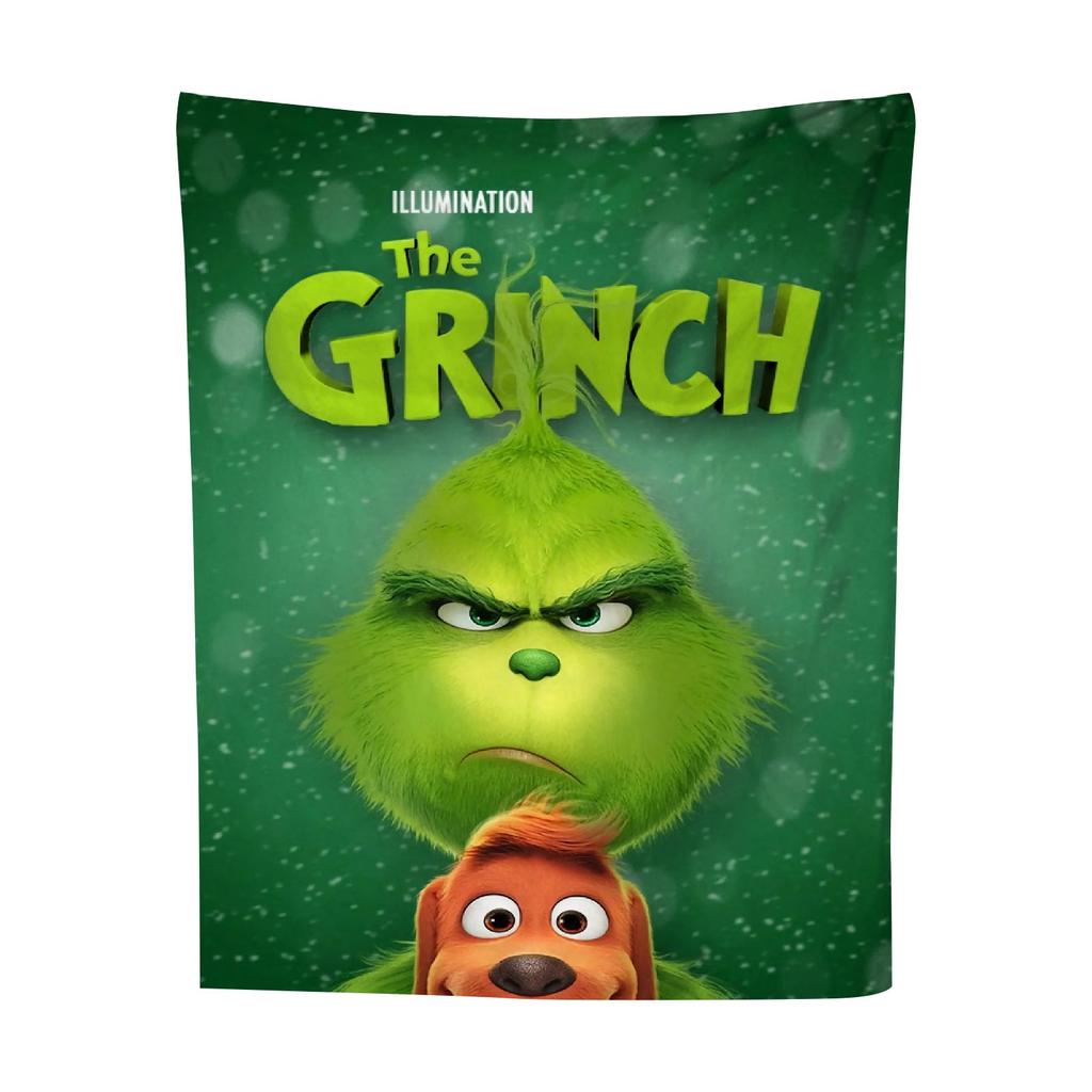 Vaskeklutteppe Grønt Teppe Julegave Hjem Sofatrekk Teppe Feriedekorasjon Teppe