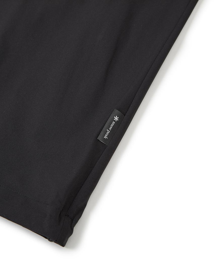 Snowpeak Apparel Pro Short Sleeve Hooded Anorak Dark Charcoal (S23Mmtan30)