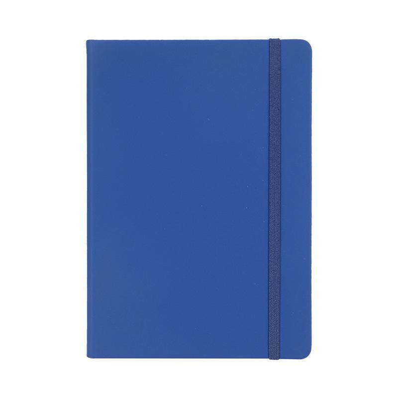 A5 Custom Logo Business Office Notebook with Strap - Simple Diary Book