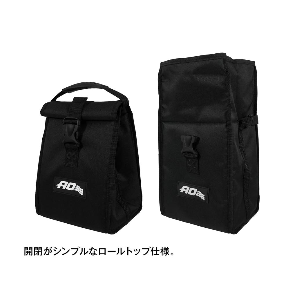 AO Coolers Lunch Soft Colombia Perfect for Insulated and as a Japanese Cooler, Blue, 5.7L, Lightweight, Roll-Top Design, Compact, Foldable,