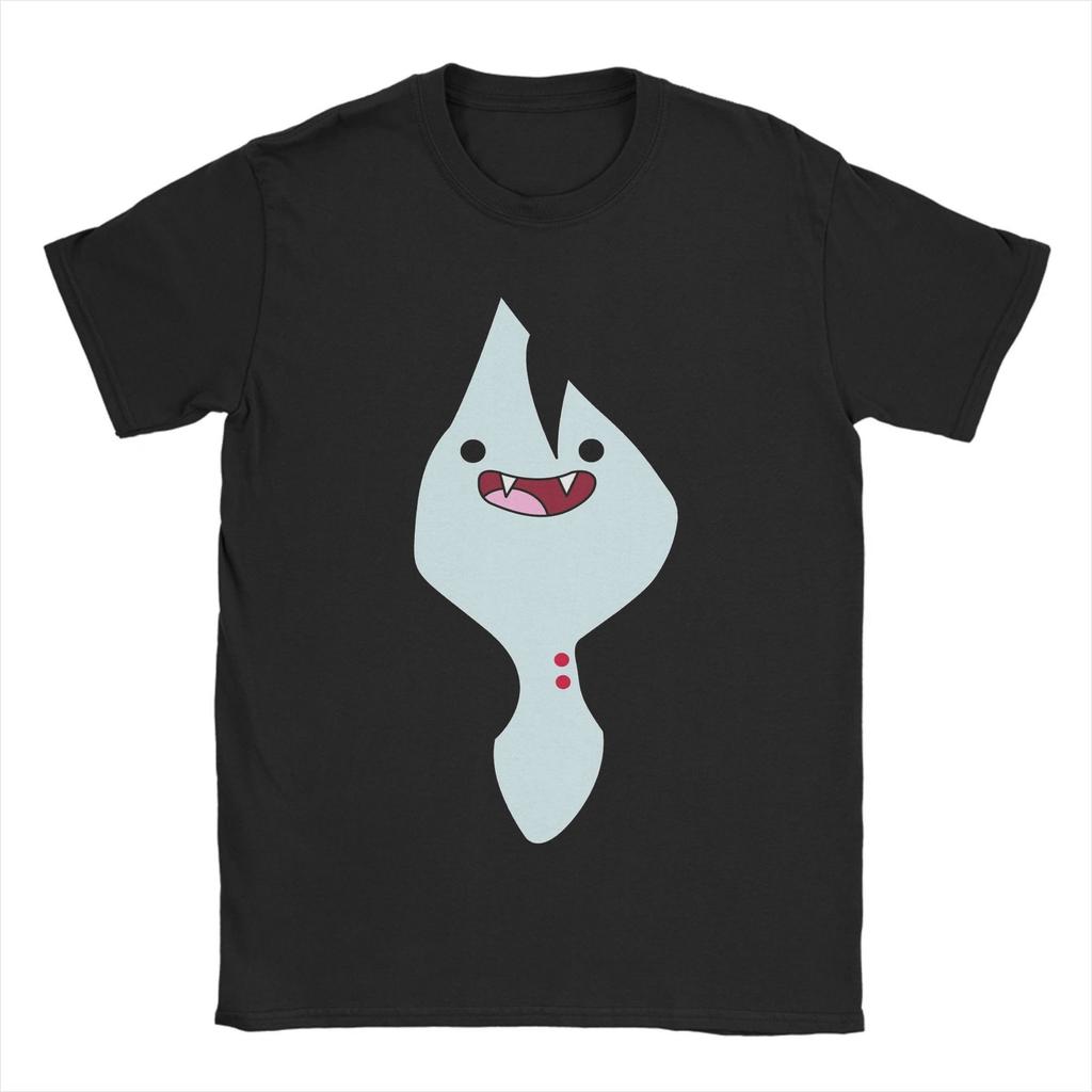 Adventure Time T-Shirts for Men Marceline the Vampire Queen Cool Cotton Tee Shirt O Neck Short Sleeve T Shirt Big Size Clothes