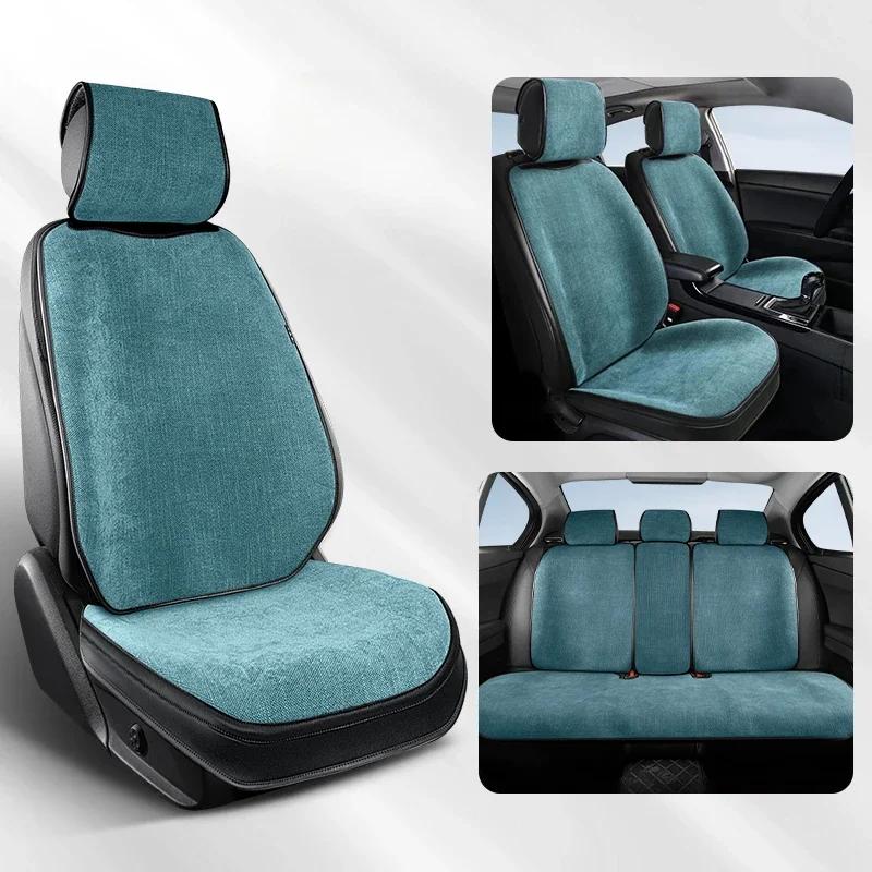 Universal Car Seat Cover Four Season Auto Flax Breathable Seat Covers for Car Seats Cover Protection Cars Accessories
