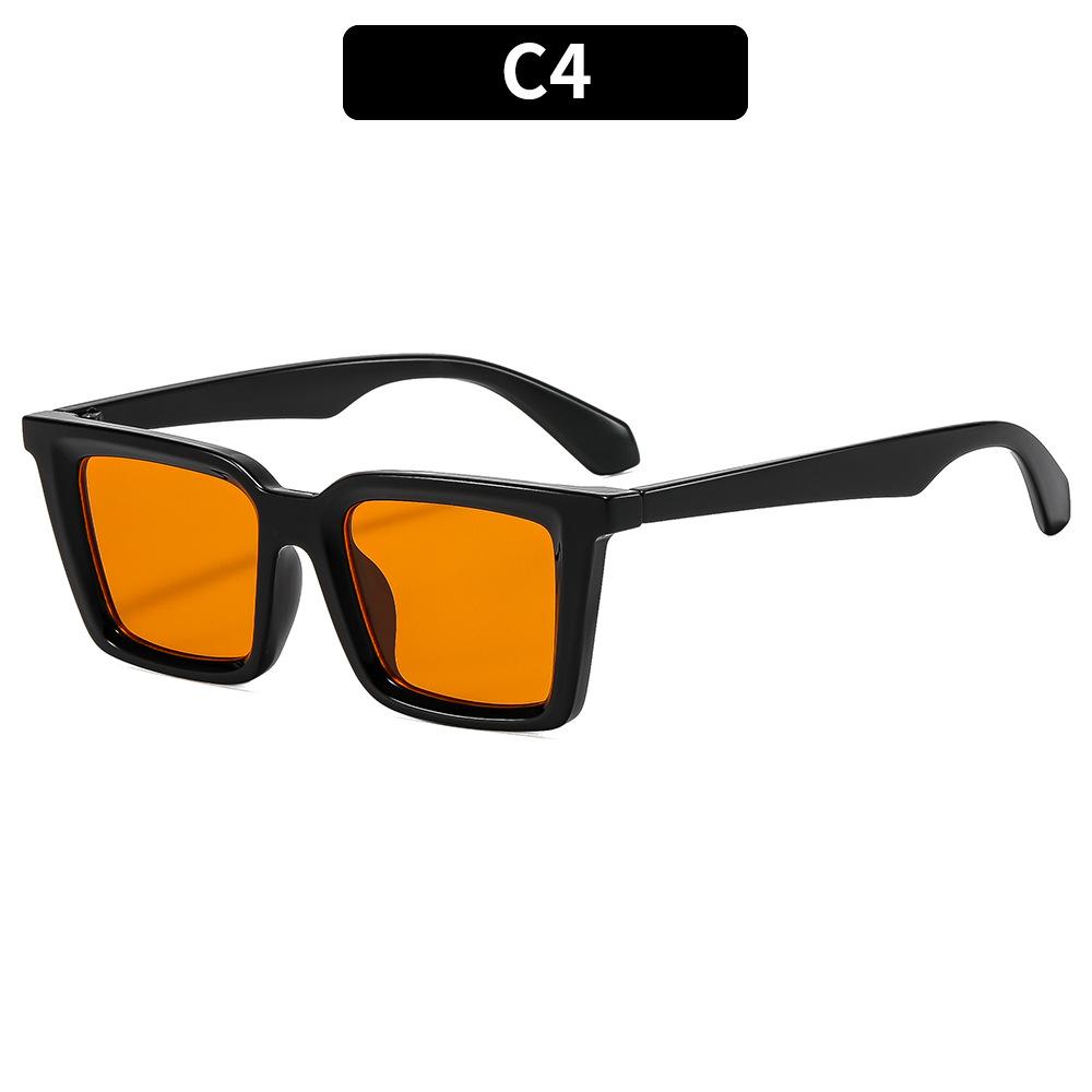 Women's sunglasses men's retro square sunglasses