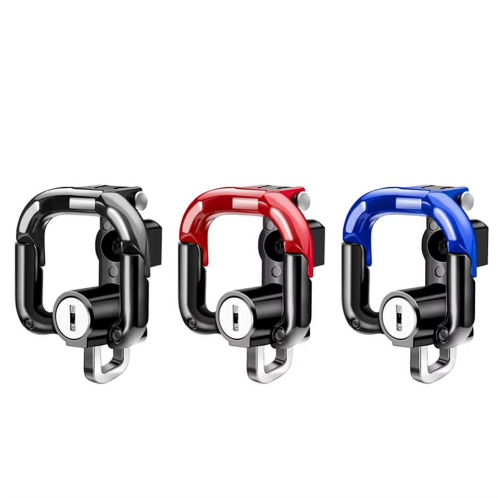Aluminum Zinc Zinc Alloy Motorcycle Helmet Hook Double Hook Motorbike Hook Helmet Hanger  Scooter Use
