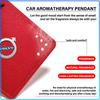 Car Aromatherapy Diffuser Necklace Fresh Air Suede Pendant 6 Scents For Volvo XC90 XC60 XC70 XC40 V90 V60 V40 C70 C30 S80