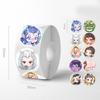 500Pcs Anime Movie Nezha Stickers Diy Scrapbook Phone Reward Seal Label Wall Sticker Kid Toy