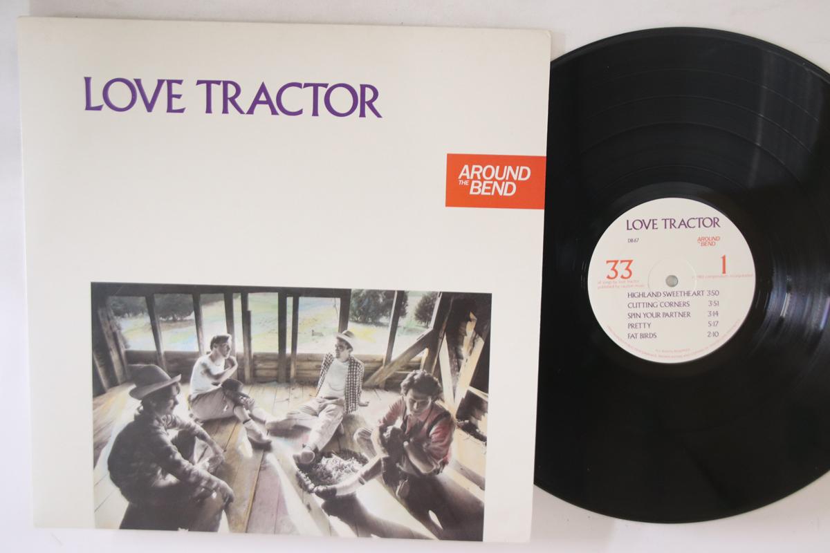 

LP Record LOVE TRACTOR - Around The Bend DB67 DB Recs 1983 US Rock Used