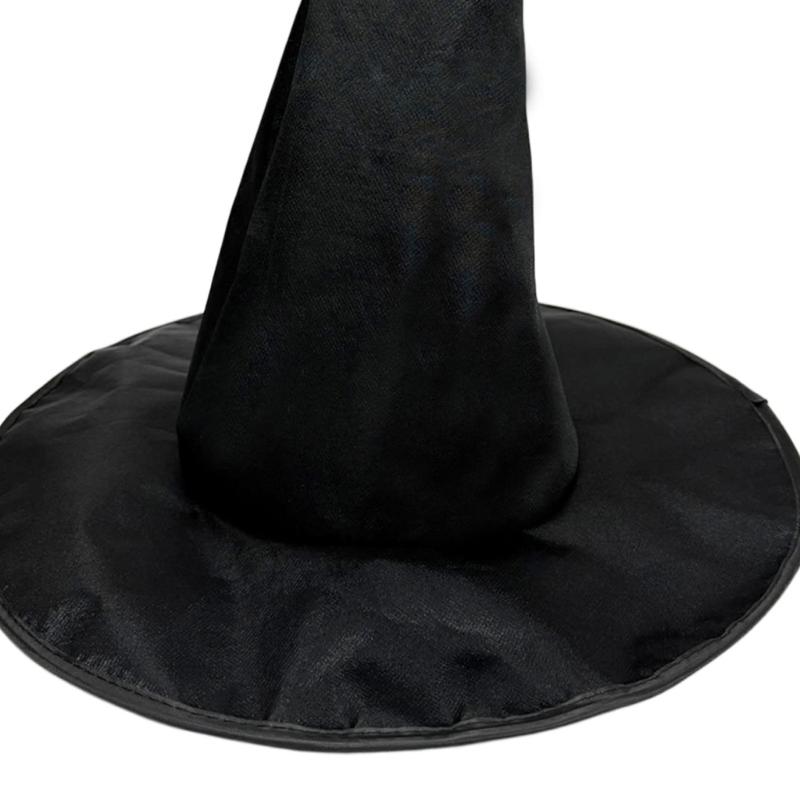 Halloween Wizard Hat Funny Witch Hat Witch Caps Wizard Costume Accessories for Masquerades Party Decor Cosplay Props
