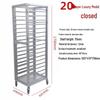 Commercial Stainless Steel Baking Tray Rack Trolley