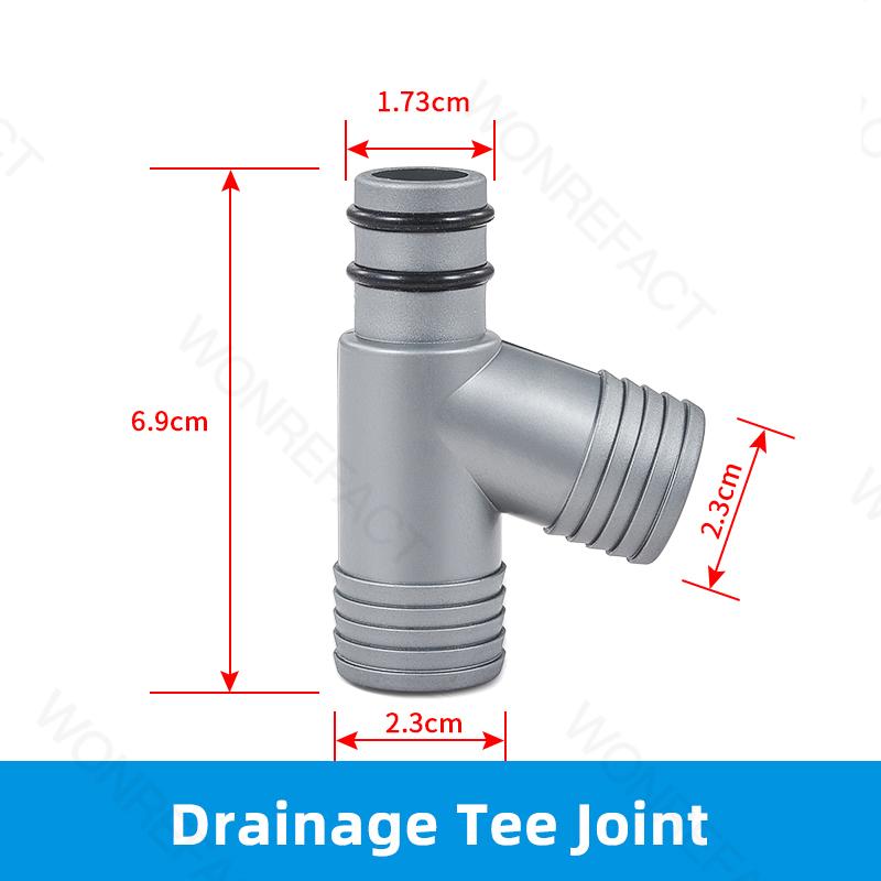 Kitchen Sink Drainage Accessories Drain Pipe Adapter Sink Drain Hose Anti-Odor Check Valve Sink Filter Multi-joint Drain Pipe