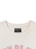 LA MAISON STUDIO Women'S Crop Little Bear Friends 3D Sweatshirt Cream (Fcd1Ts202W)