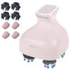 RELX EMS Head Spa IPX7 Waterproof Beauty Device Scalp Brush Care Gift Present (Dusty Pink)