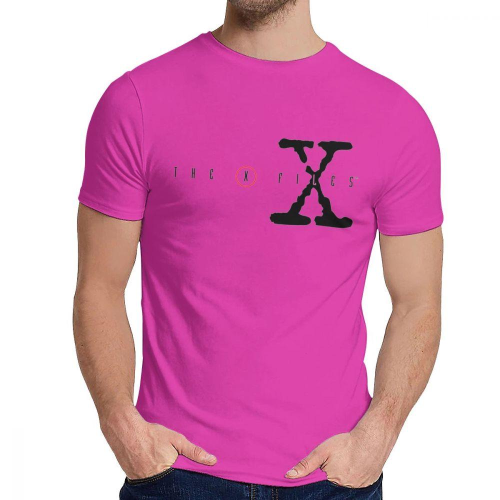 Summer The X Files Tee Shirt For Male Crazy Natural Cotton Short Sleeve O Neck