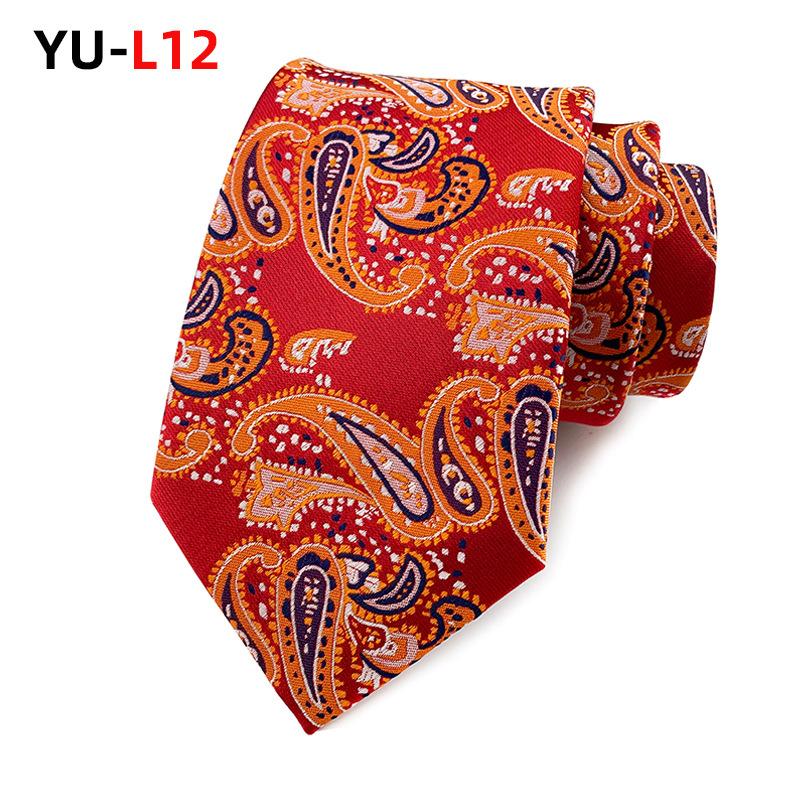 Paisley Cashew Flower Polyester Fashion Men'S Tie