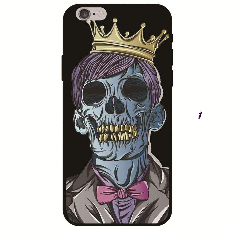 Horror Personality Creative Tpu Soft Silicone Mobile Cell Phone Case Iphone For