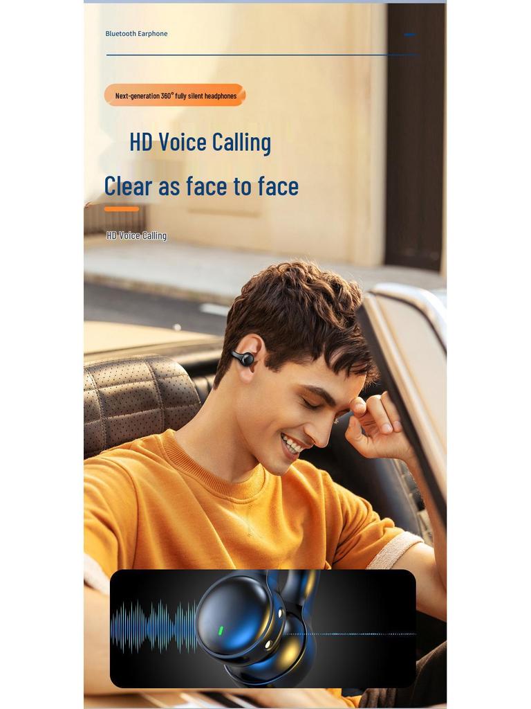 Premium Cross-Border x52 Wireless Bluetooth Ear Clip Sports Headphones