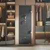 4 Gun Safe, Long Gun Cabinet for Rifles and Pistols, Quick Access Fireproof Rifle Safe with 2 Ammo Slots, 2 Pistol Pockets & 2 Adjustable Racks, Large
