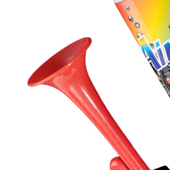 Large Cheering Horn for Soccer Game, Fan Air Horn for Stadium, Hand Pump Megaphone Noise Maker for Team Party Festival