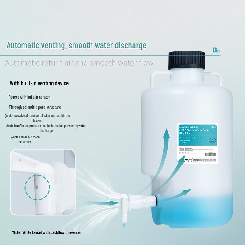 BKMAMLAB Laboratory Waste Liquid Collection Bucket