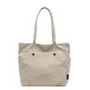 Fashion tote bag women's spring new trend casual canvas underarm bag texture shoulder bag