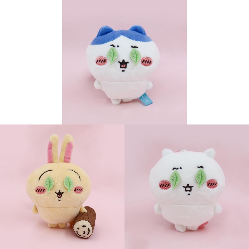 Chiikawa Plush Toy Bag Charm With Watermelon Design For Kids And Collectors