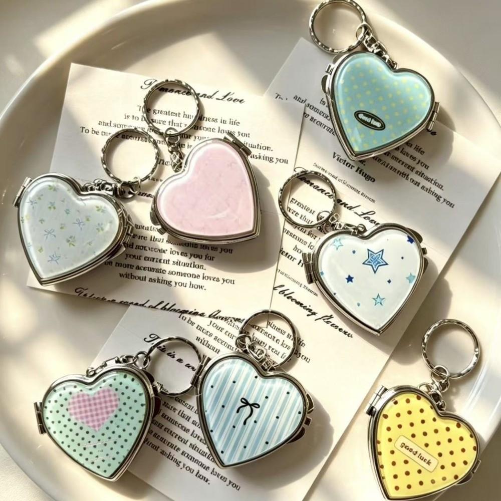 Alloy Hardware Keychain Heart Shaped Key Ring Durable Keychain Pendant  Couple Gift