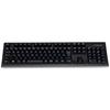 ELECOM Keyboard Wireless (Receiver Included) Premium Membrane Full Keyboard 10 Million Times Durable Black TK-FDM088TBK